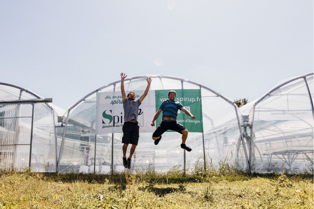 Spiruline naturelle riche en fer, cultivée artisanalement à Pau (Pyrénées), en comprimés et paillettes, idéale contre la fatigue