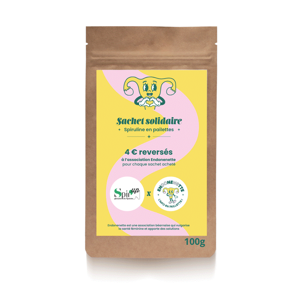 La spiruline est un atout pour la santé féminine et les problématiques liées à la femme. Spir'up soutient une association locale qui œuvre pour libérer et propager la parole autour de la femme et de des personnes du milieu de la santé.